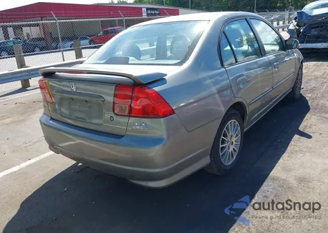 2005 Honda Civic Ex из США, поврежденный, VIN 2HGES26795H574701